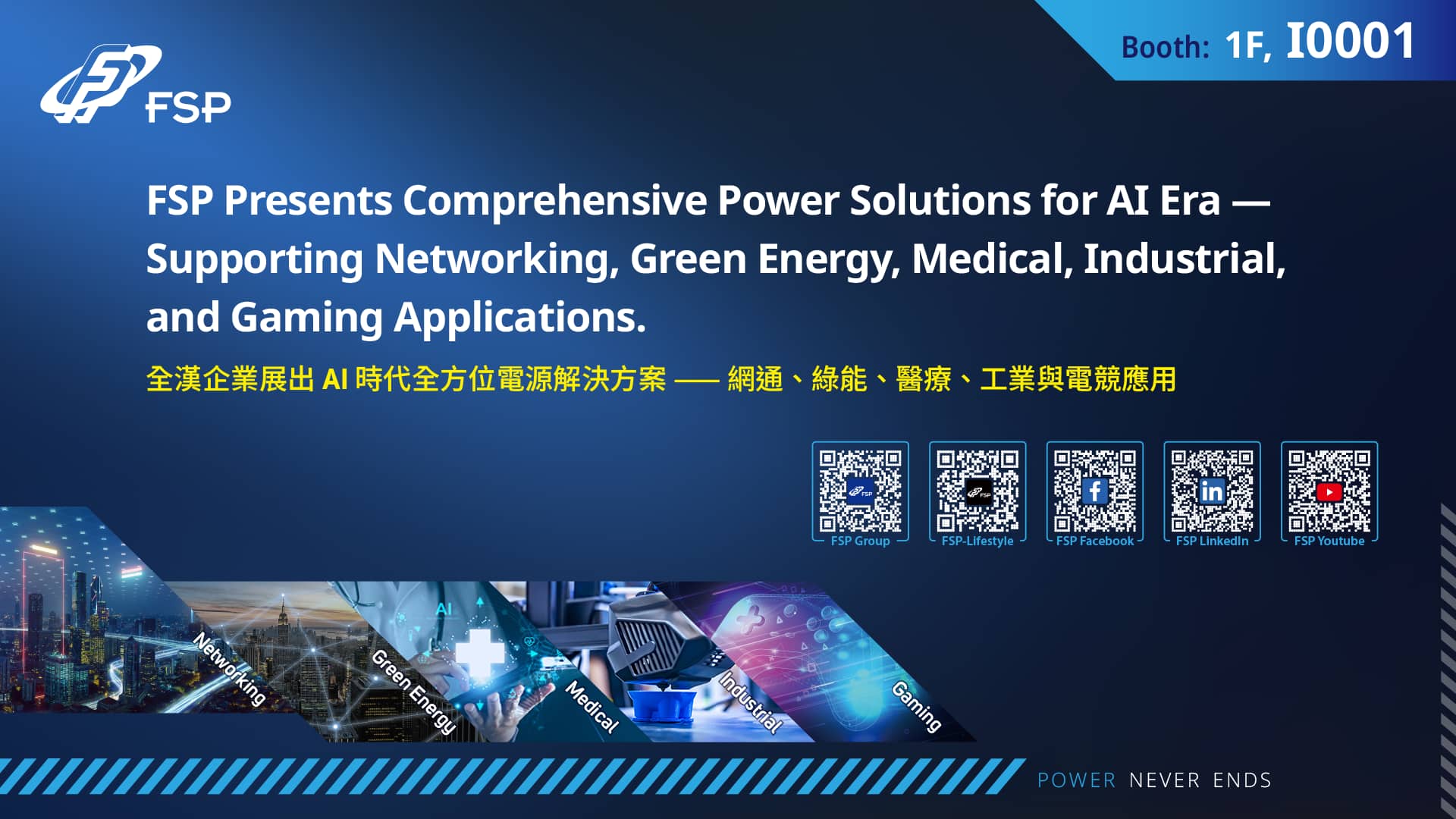 全漢企業於 COMPUTEX 2025 展示 AI 賦能電源方案 助力智慧應用全面升級